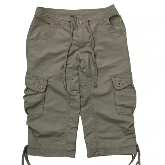THE NORTH FACE Khaki Paramount Propel Capri Cargo Pants - Picture 1 of 9